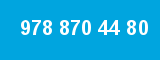 978 870 44 80
